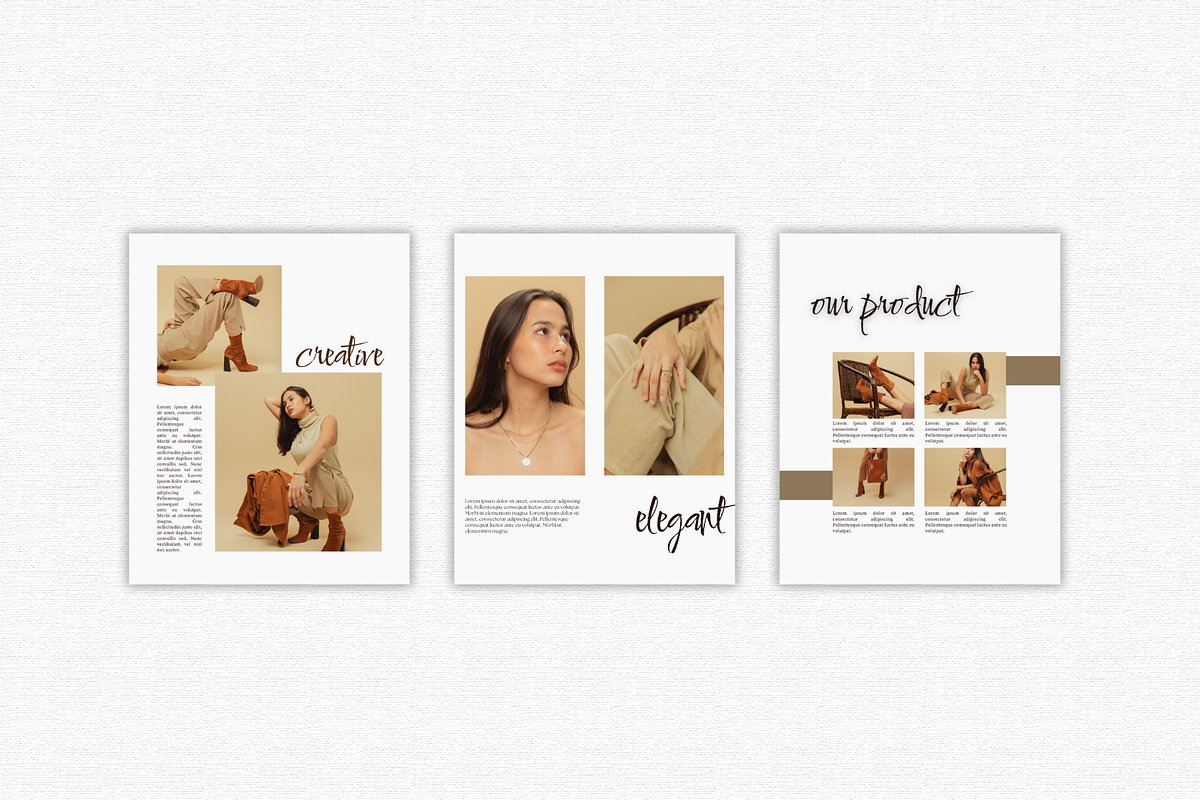 Soft Beige Instagram Template Pack, a Social Media Template by Lumisse Studio (Photo 4 of 10)