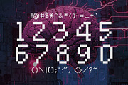 Pixel Punk - 8-Bit Serif Typeface, a Serif Font by HipFonts (Thumbnail 2 of 6)