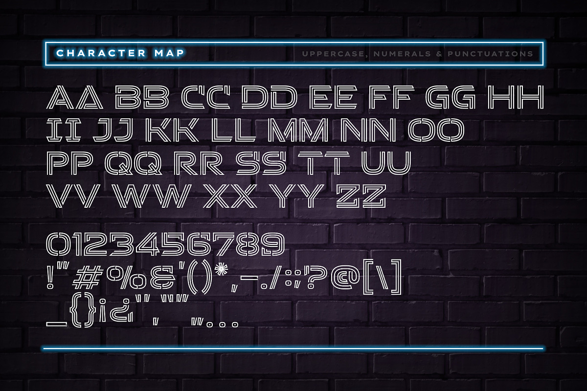 Stacker - Neon Sci-fi Futuristic, a Sans Serif Font by Almarkhatype (Photo 8 of 10)