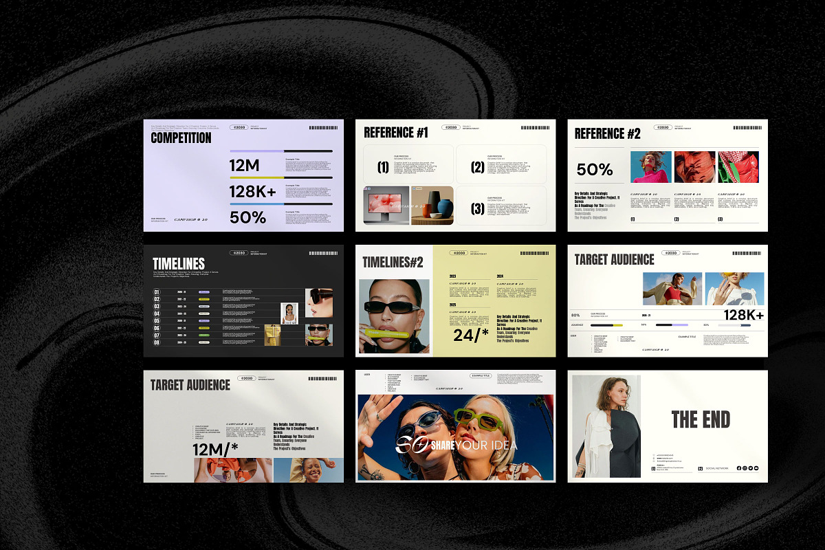 Creative Brief Campaign Template, a Presentation Template by Studio Industry (Photo 8 of 9)