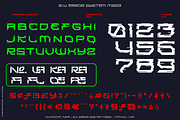 Z.W Error System, a Blackletter Font by inumocca_type (Thumbnail 9 of 12)