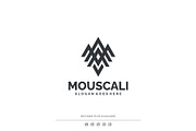 Letter M Minimalist Logo Design, a Branding & Logo Template by Artnivora.Std (Thumbnail 1 of 3)