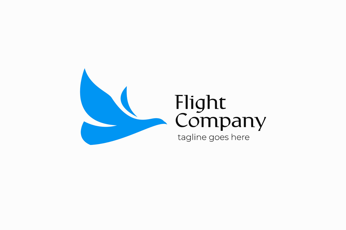 Flying Bird Logo Airlines & Flight, a Branding & Logo Template by Signatoro (Photo 1 of 2)