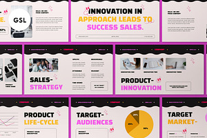 Sales Strategy Plan Google Slide, a Presentation Template by graphicook