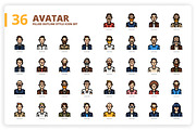 3,600 Icons x3 Styles, an Outline Icon by monkik (Thumbnail 26 of 299)