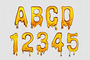 Melted Honey Font, a Font by Handmadefont (Thumbnail 10 of 10)