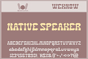 Native Speaker font, a Font by weknow (Thumbnail 1 of 5)