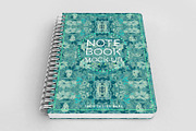 Notebook Mockup Vol 1, a Print Template by Honnum Graphic Art (Thumbnail 5 of 12)