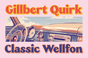 Wellfon - Modern Retro Serif Font, a Serif Font by Pekotype (Thumbnail 8 of 11)