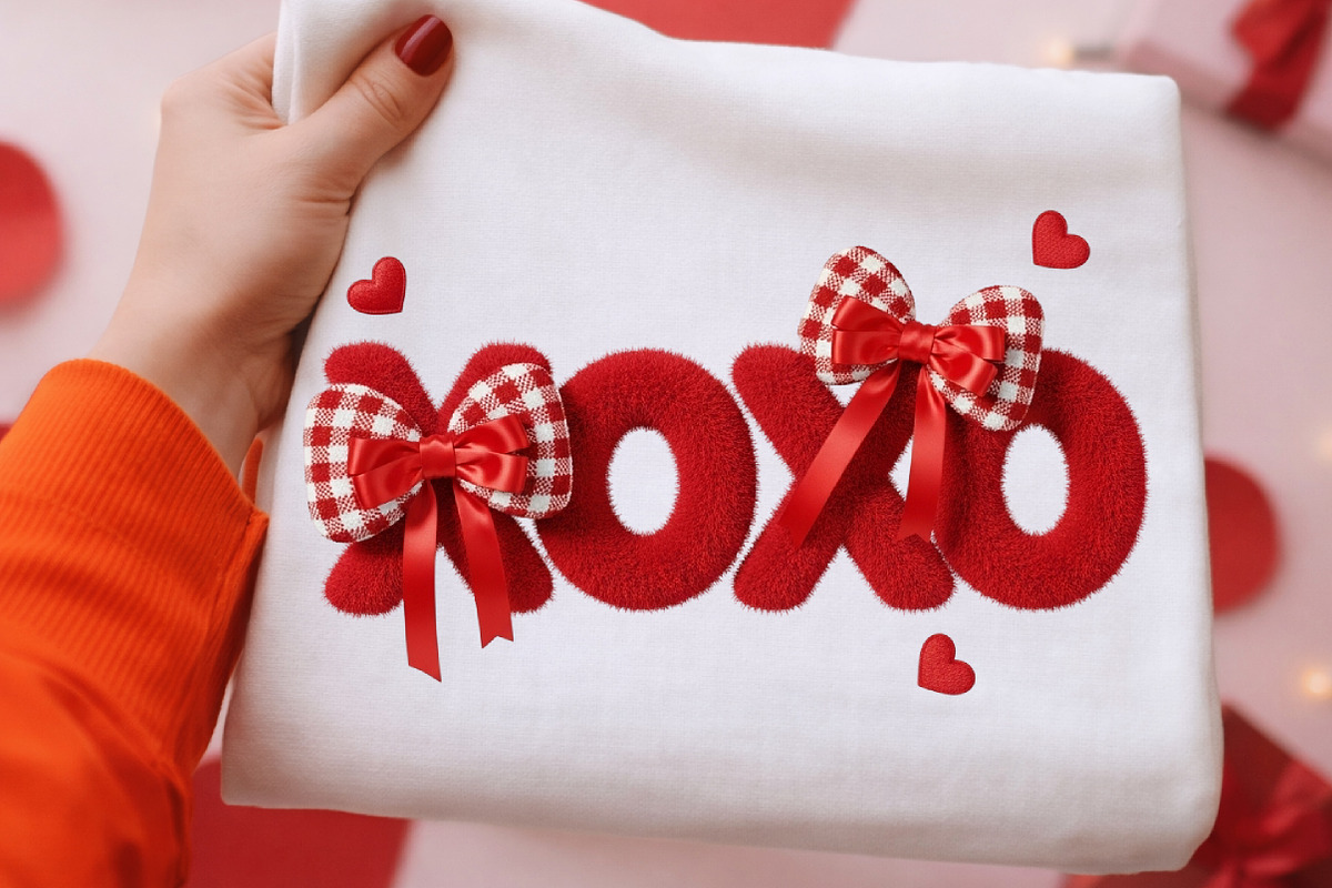 Cute XOXO Bow PNG, an Illustration by DreamArtGraphic (Photo 1 of 4)