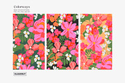 Bold Bloom Tropical Flower Pattern, a Pattern Graphic by likorbut (Thumbnail 8 of 14)