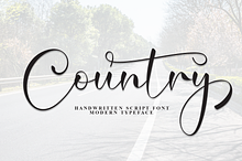 Country | Script Font