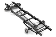 PICKUP TRUCK CHASSIS 2WD, a Cars & Vehicle 3D Model by NNAVAS 3D (Thumbnail 2 of 18)