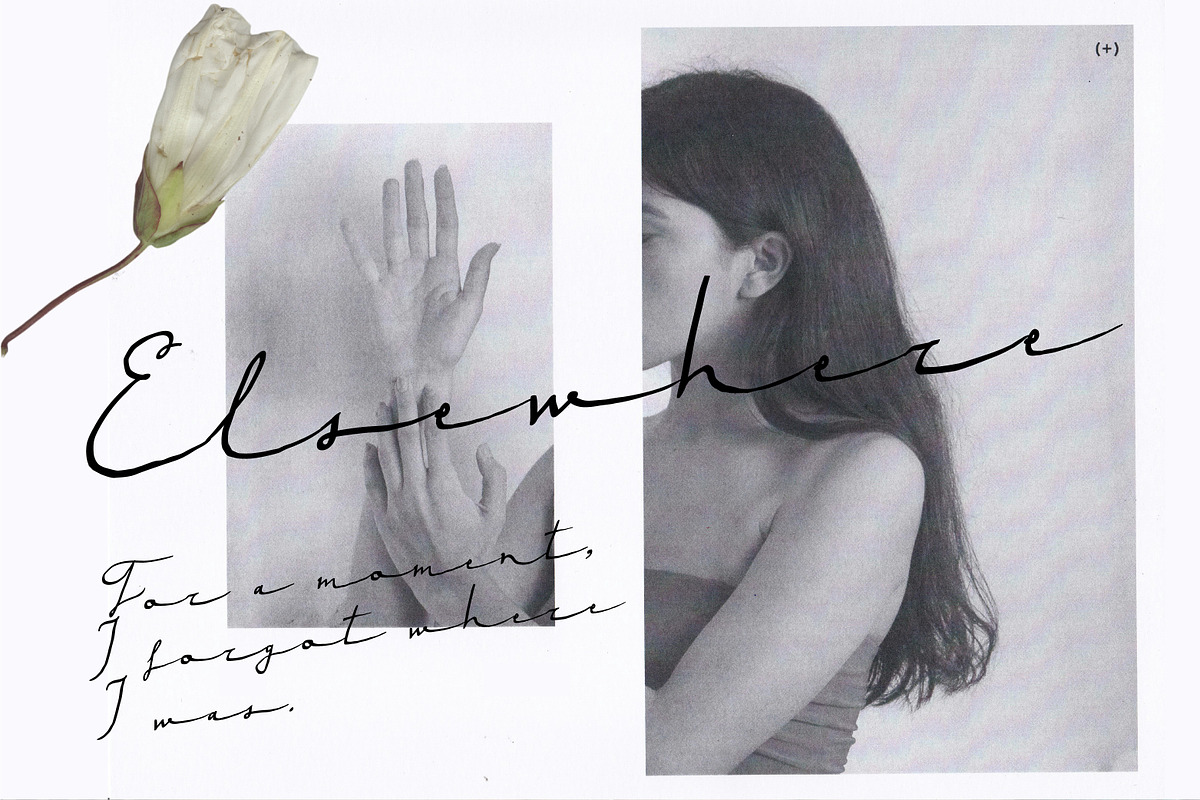 RestlessLine Fine Handwritten Script, a Script Font by Struvictory.art (Photo 5 of 9)