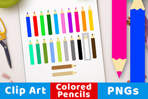 Colored Pencil Clipart