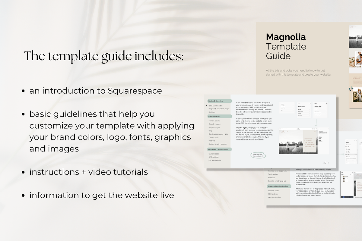 Squarespace Template - Wedding, a Squarespace Template by Lisa Design Studio (Photo 3 of 5)