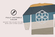 Fine Jersey Long Sleeve Mockups, a Shirt Mockup by GraphicHero (Thumbnail 3 of 7)
