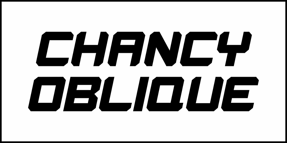 Chancy JNL, a Sans Serif Font by Jeff Levine Fonts (Photo 4 of 5)