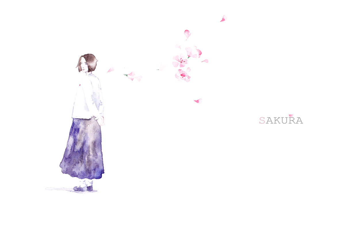 Sakura, a Decorative Illustration by Knysh Ksenya (Photo 5 of 8)