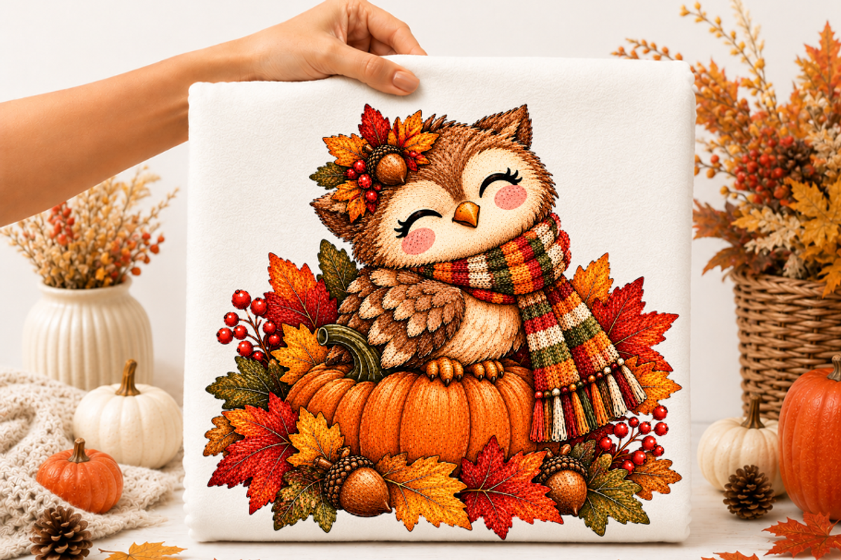 12PNG CUTE FALL CHARACTERS CLIPART, a Seasonal Illustration by Vachira Digital Studio (Photo 12 of 14)