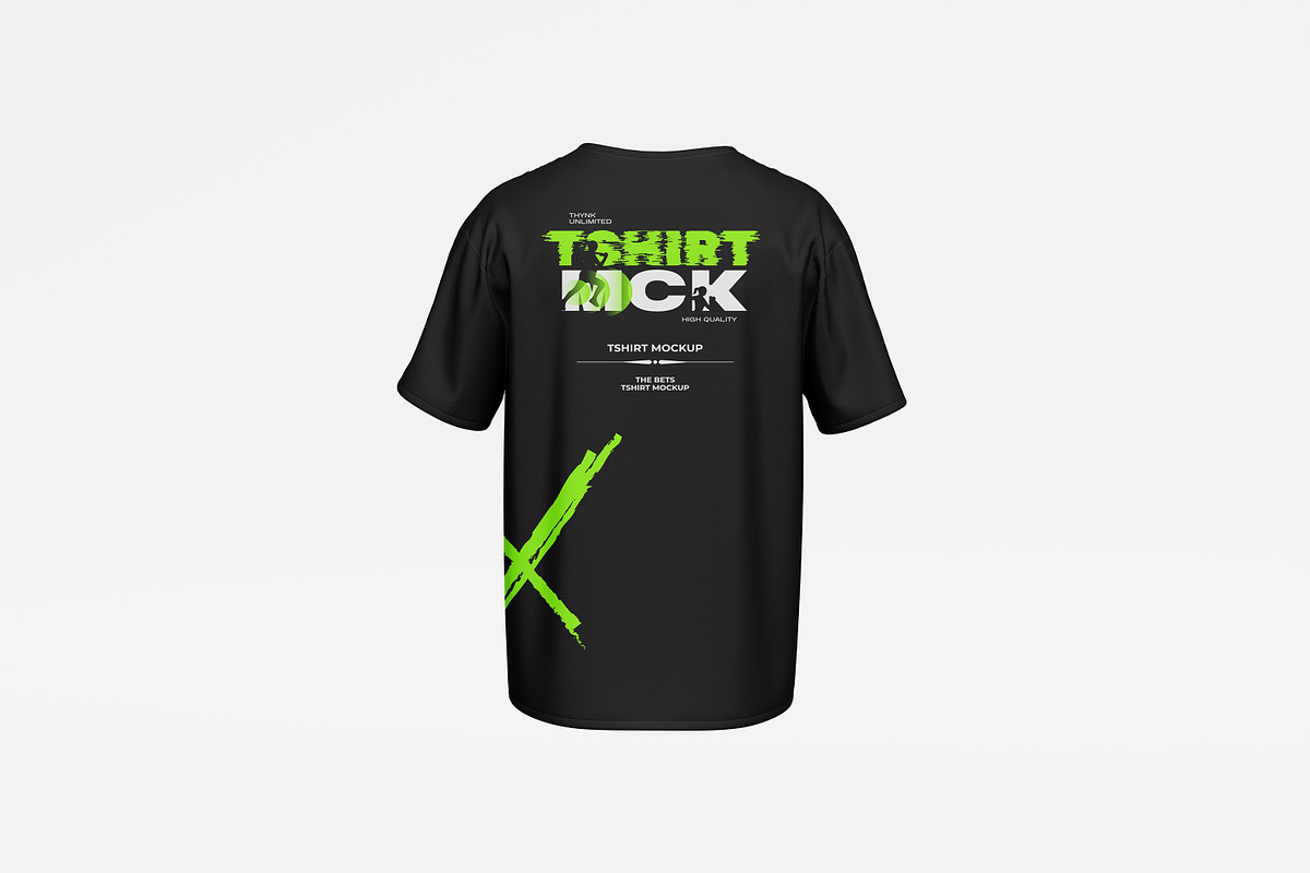 T-Shirt Mockup, a Shirt Mockup by AKMAL STUDIO (Photo 4 of 5)