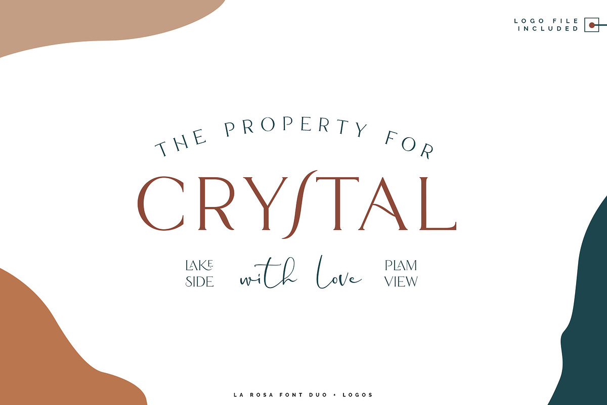 La Rosa Font Duo//Chic Logos, a Serif Font by SNIPESCIENTIST (Photo 28 of 34)