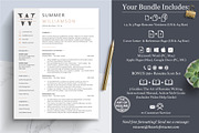 Modern Resume Template | CV Design, a Resume Template by The Art of Resume (Thumbnail 2 of 8)