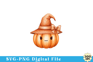 Fall Sublimation Png, Autumn svg, an Illustration by Watercolor design