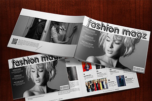 Fashion Magazine Style Presentation