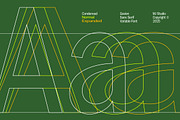 Gavion - 55 Font, a Sans Serif Font by MjStudio31 (Thumbnail 10 of 16)