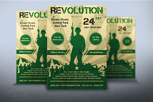 Flyer Revolution, a Flyer Template by DesignsStore