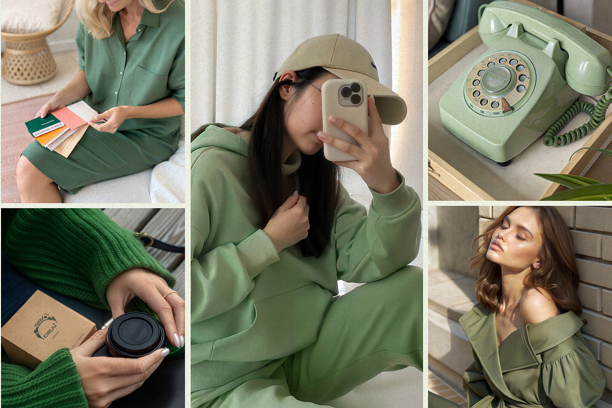 Green Aesthetic Lifestyle Photos, a Beauty & Fashion Photo by Helospace (Photo 2 of 10)