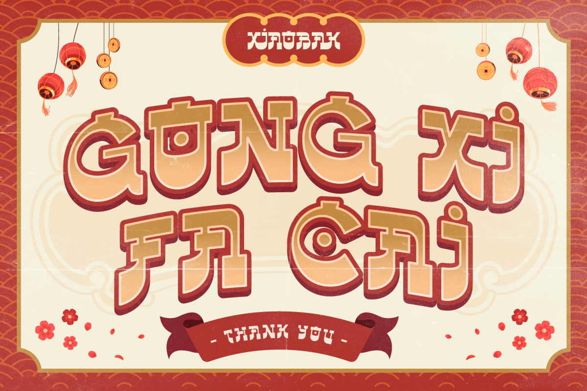 Xiaobak, a Symbol Font by Burntilldead (Photo 9 of 9)