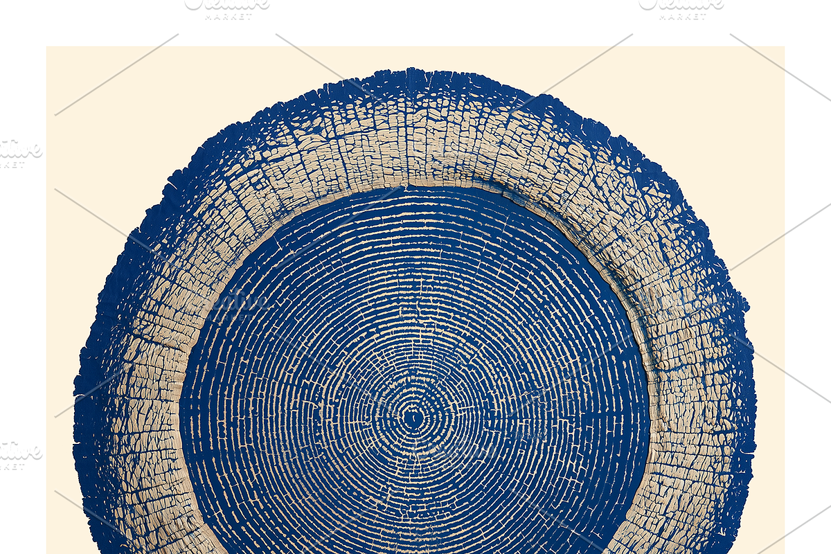 Natt Collection · Organic Tree Rings, a Texture Illustration by milatovar (Photo 10 of 19)