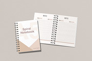A5 Spiral Notebook Mockup, a Books & Magazine Mockup by rahmatmoscae (Thumbnail 5 of 11)