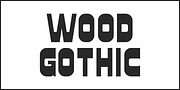 Wood Gothic JNL, a Sans Serif Font by Jeff Levine Fonts (Thumbnail 2 of 5)