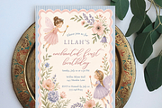 Fairy First Birthday Invitation, an Invitation Template by heynomi (Thumbnail 18 of 18)