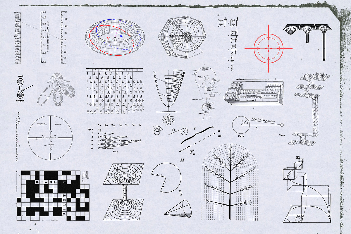 Graph Shapes Bundle - 128 MG, an Object Graphic by Broken Bitmap (Photo 6 of 12)