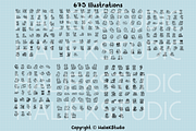 675 Procreate Dog Stamp Brushes 2, a Brush Add-On by HalieKStudio (Thumbnail 3 of 8)