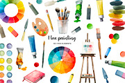 I love painting. Drawing equipments, an Object Illustration by Art and Funny (Thumbnail 1 of 5)