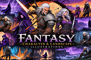 Dark Fantasy Worldbuilding Bundle, a Person Illustration by Premium Digital Templates (Thumbnail 3 of 3)
