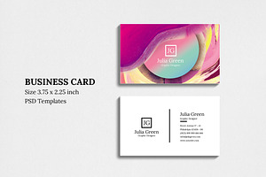 Abstract Business Card Vol 06
