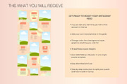 Food Instagram Puzzle Template Canva, a Social Media Template by Deepa Template Studio (Thumbnail 5 of 9)