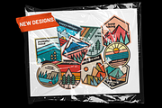 Adventure Badge Pack + Bonus, an Illustration by Firowerk (Thumbnail 5 of 12)