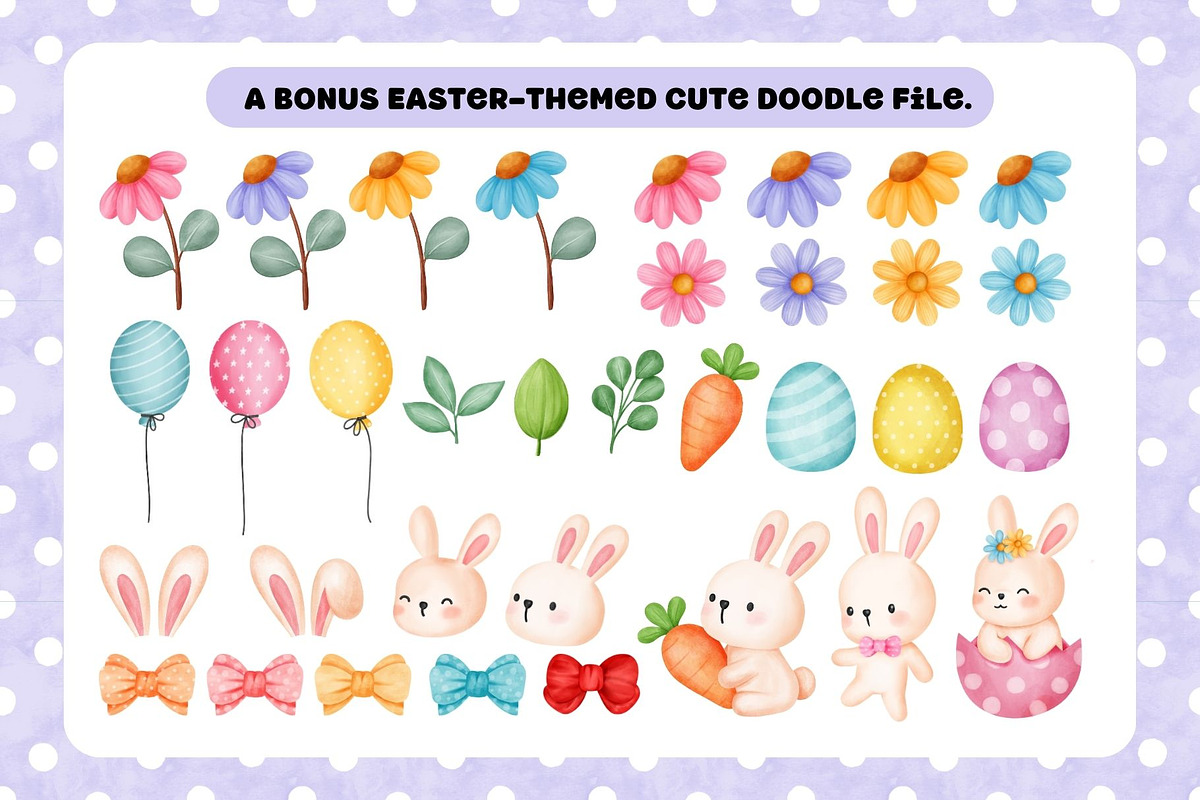 Fox Dainty Color Font, a Symbol Font by Fox7 By Rattana (Photo 2 of 9)