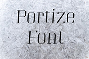 Portize Font, a Serif Font by Ultimate Font Store (Thumbnail 1 of 4)
