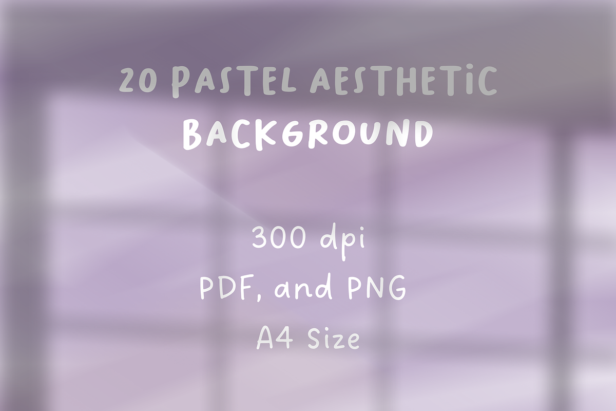 20 Pastel Aesthetic Backgrounds, a Background Graphic by RefocusMyJourney (Photo 2 of 5)