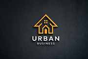 Urban Modern Home & Real Estate Logo, a Branding & Logo Template by Design_Planet (Thumbnail 2 of 3)