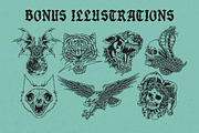 Fargus - Font Pack & Extras!, a Blackletter Font by IronbirdCreative (Thumbnail 2 of 12)
