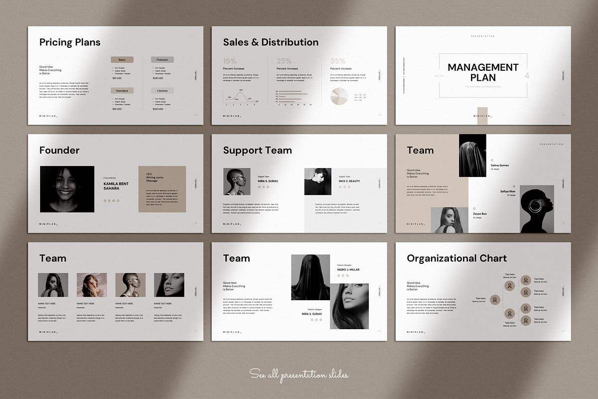 Business Plan PowerPoint Template, a Presentation Template by TemplatesForest (Photo 11 of 13)